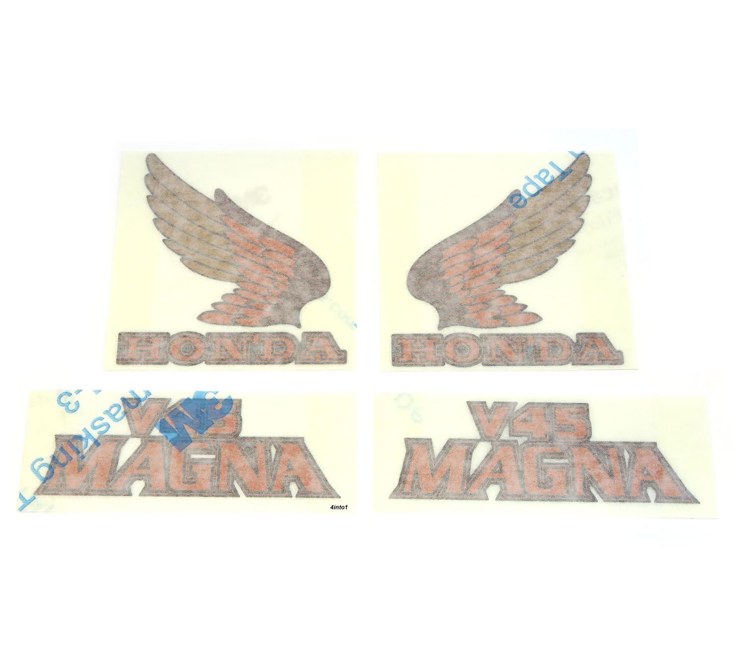 Amazon.com: Tank and Side Cover Decals - Compatible with Honda V45